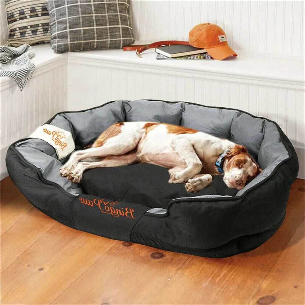 Waterproof Orthopedic Dog Bed XXL XL Large Washable Pet Cushion