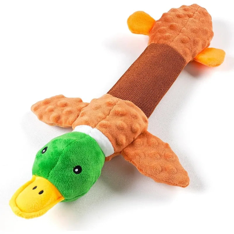 Hign-concerned Durable Plush Dog Tug Toy Set For Fun