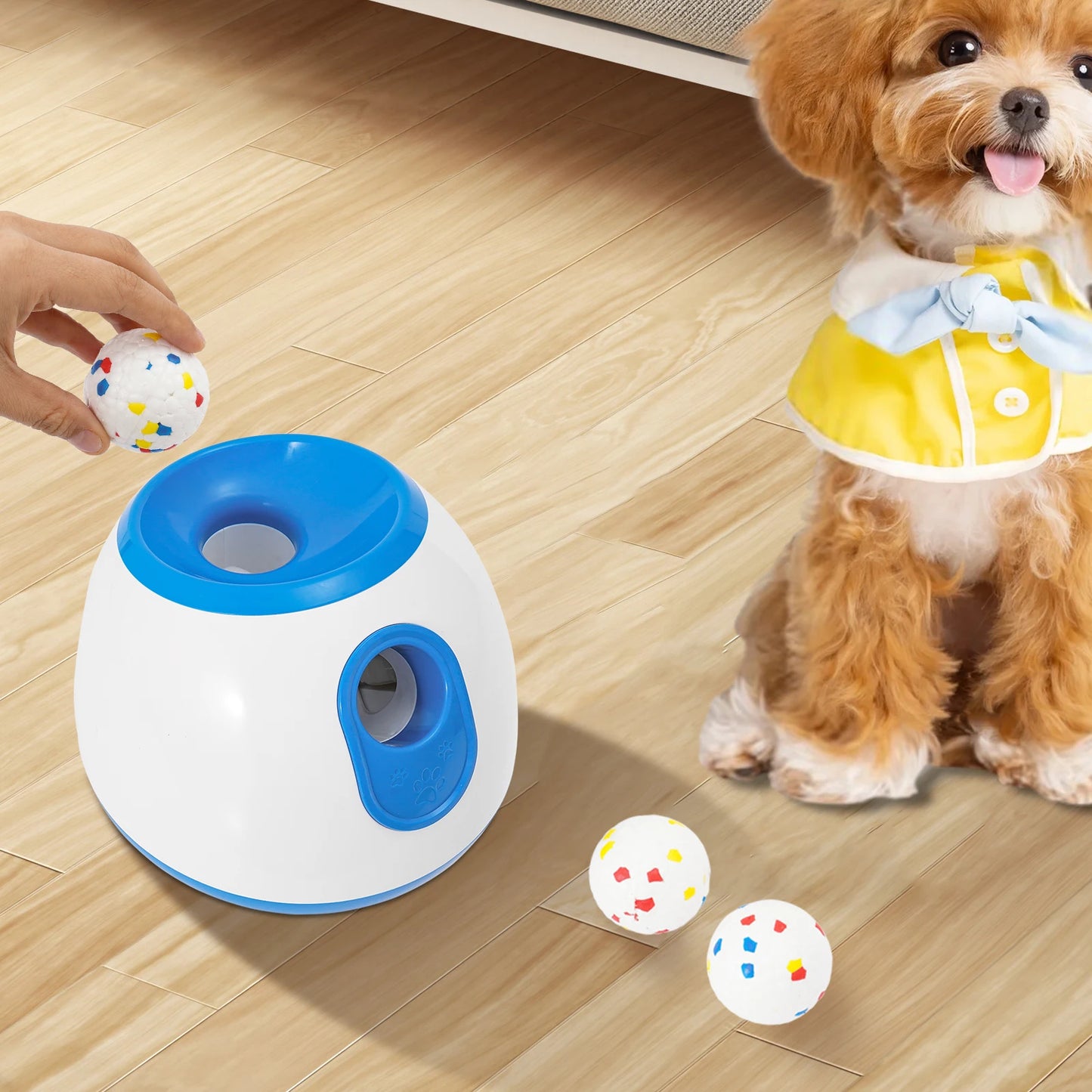 Automatic Dog Ball Launcher with Adjustable Throw Distance