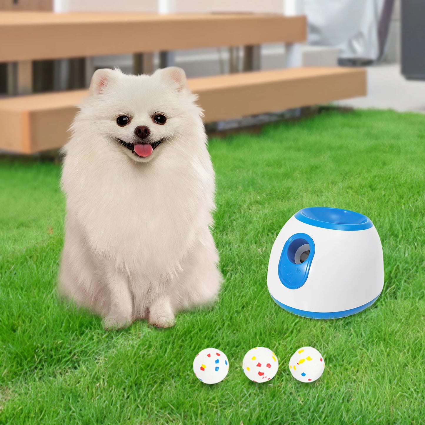 Automatic Dog Ball Launcher with Adjustable Throw Distance