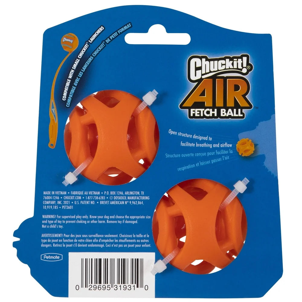 XMSJ High Performance Dog Fetch Ball Set of 2 Rubber