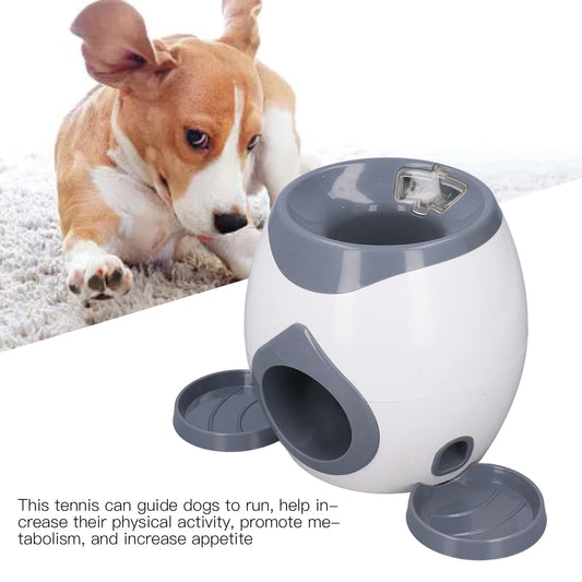 Hign-concerned Dog Tennis Ball Feeding Machine With 2 Tennis Balls