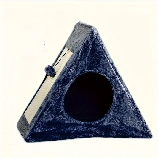 CN Zhejiang Cat Bed With Plush Toy Ball Scratching Board