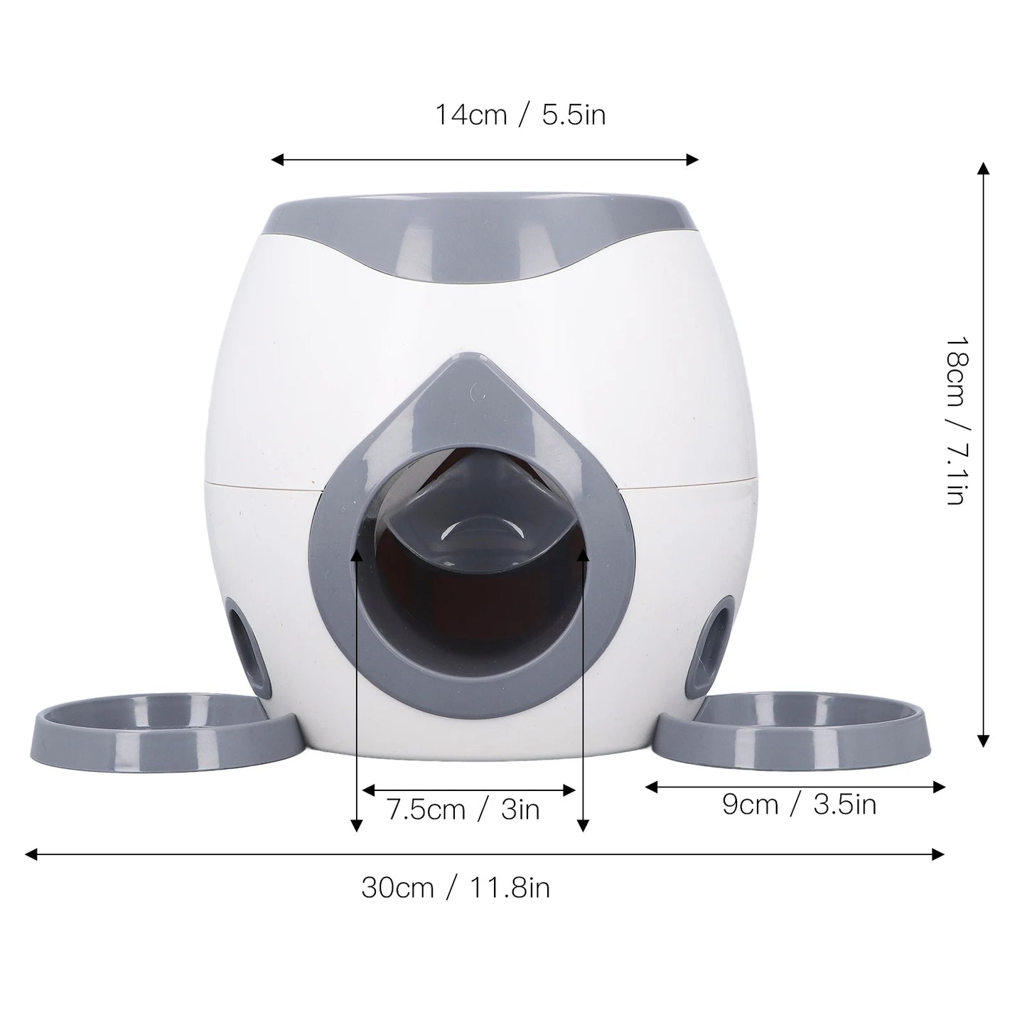Hign-concerned Dog Tennis Ball Feeding Machine With 2 Tennis Balls