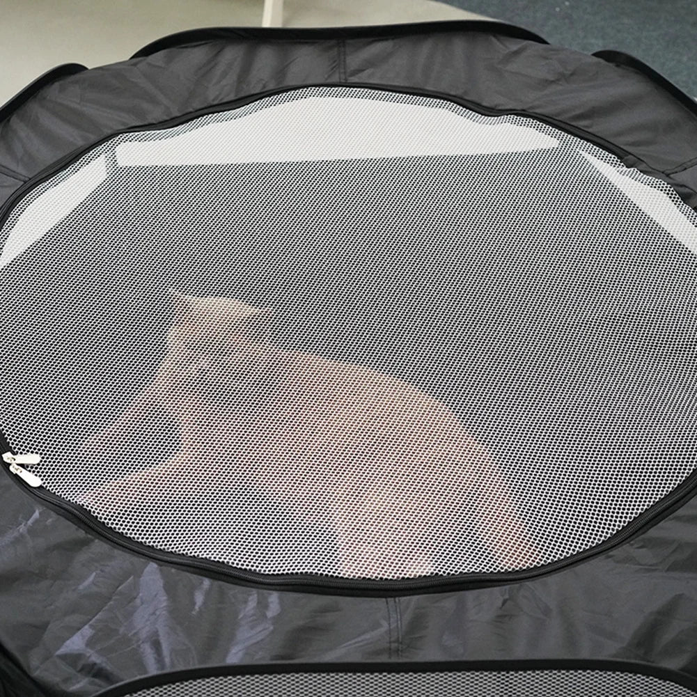 2 In 1 Cat Tunnel and Rabbit Cage Multifunctional Pet Nest