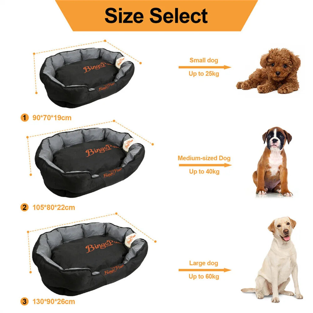 Waterproof XXL Orthopedic Dog Bed Washable Pet Cushion