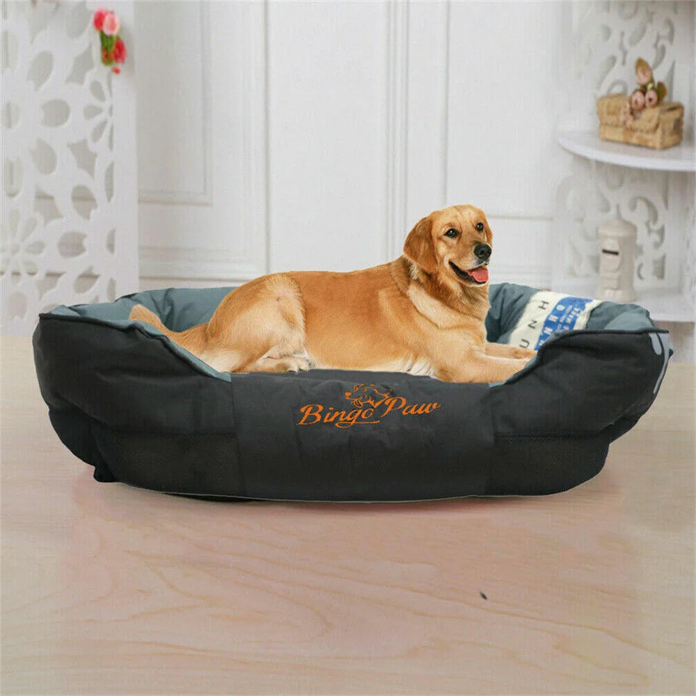 Waterproof XXL Orthopedic Dog Bed Washable Pet Cushion