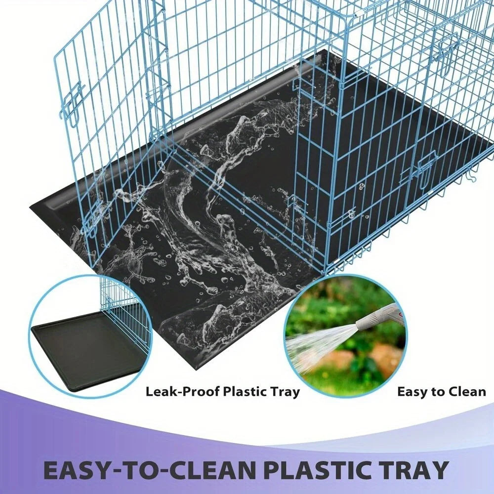 Hign-concerned Folding Wire Kennel For Large Dog Crate