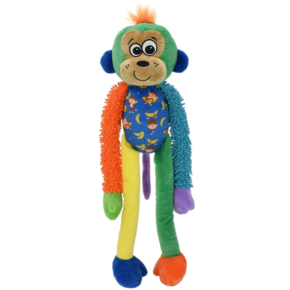 XMSJHignconcerned Plush Monkey Toy With Six Squeakers