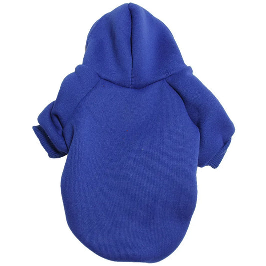 Winter Dog Hooded Sweatshirt Coat