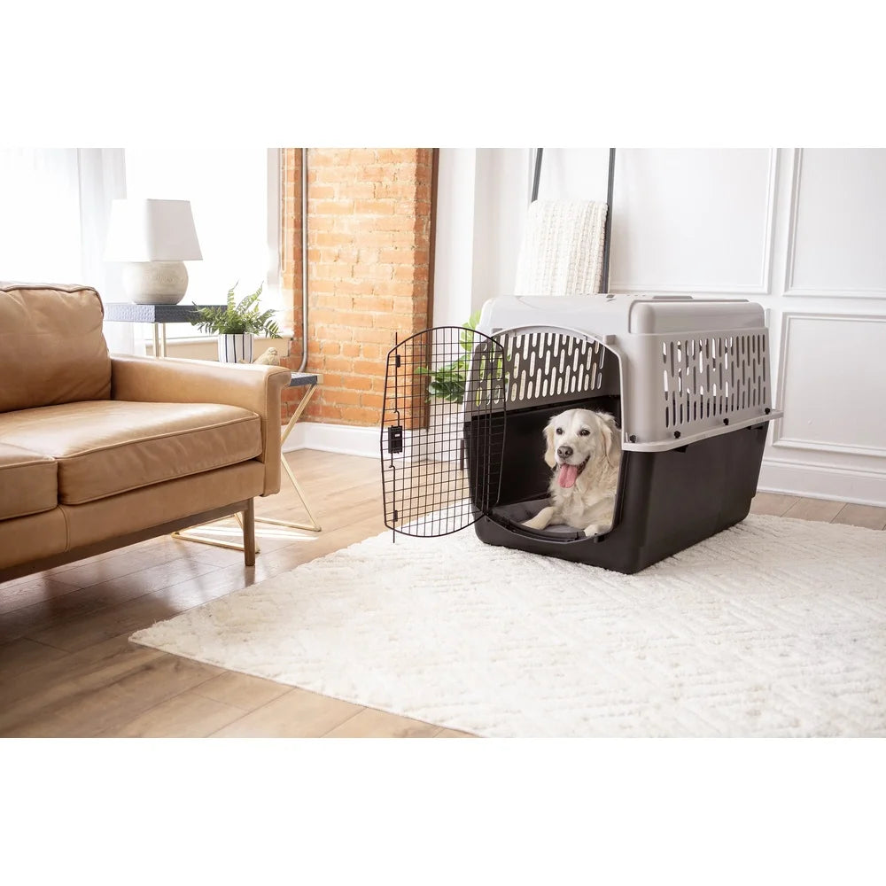 Large 40 Inch Heavy Duty Dog Crate Portable Airline Approved