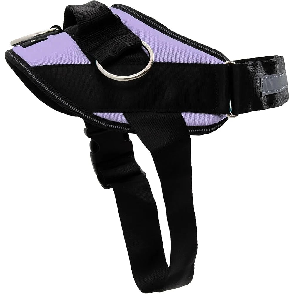 No Pull Dog Harness Adjustable Reflective Vest with 3 Clips