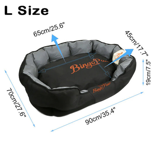 Waterproof Orthopedic Dog Bed XXL XL Large Washable Pet Cushion