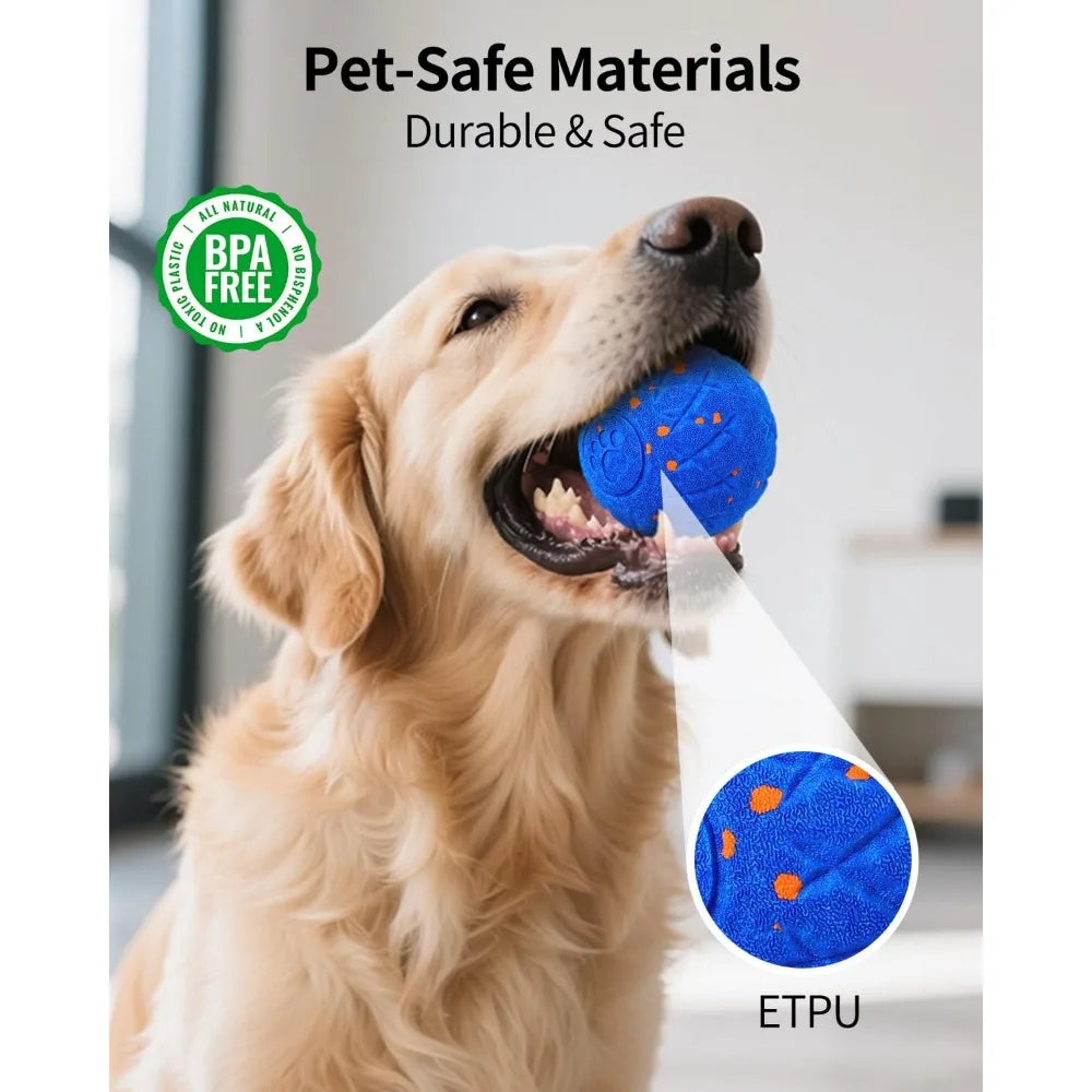SCHITEC Interactive Dog Ball Toy With Smart Motion Modes