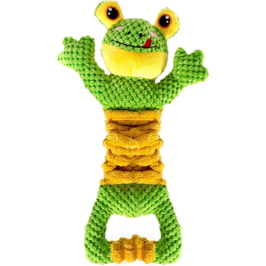 Hign-concerned Durable Plush Dog Tug Toy Set For Fun