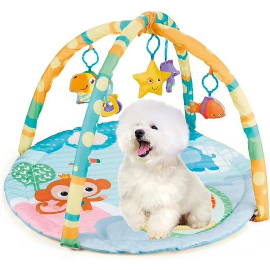 Puppy Play Gym Interactive Activity Mat For Dogs And Cats