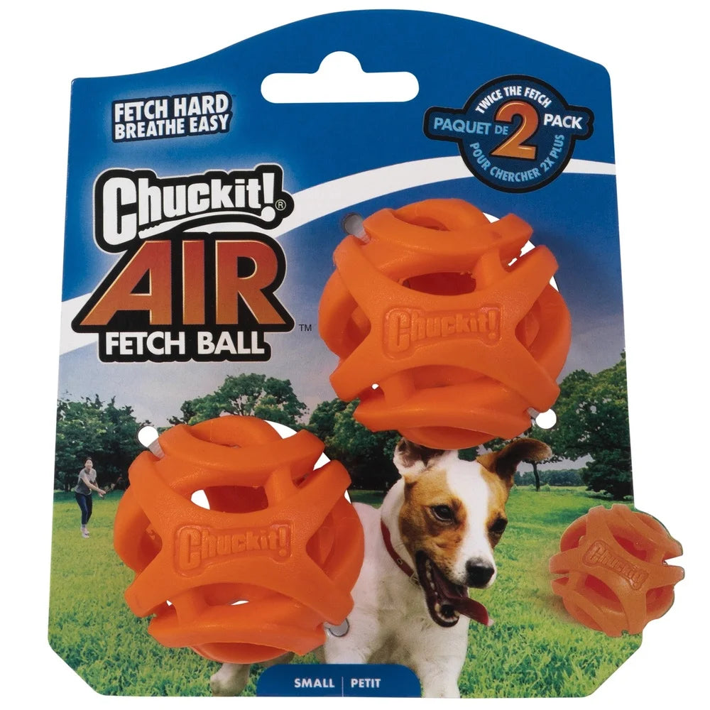 XMSJ High Performance Dog Fetch Ball Set of 2 Rubber