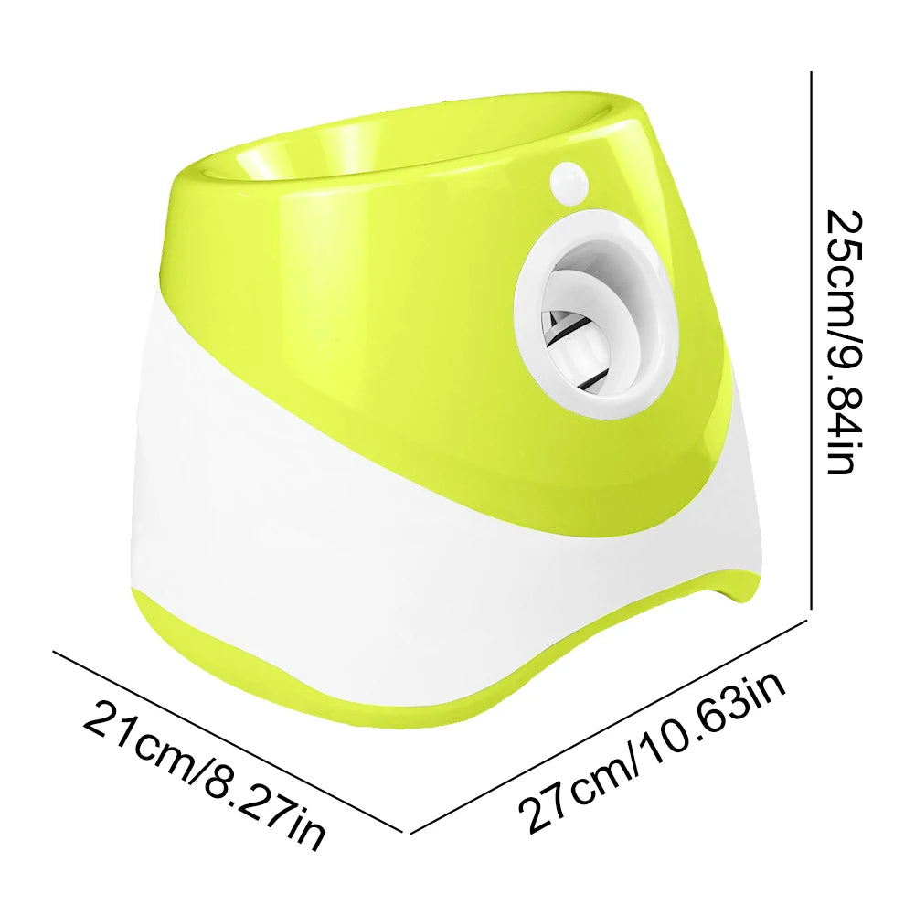 Automatic Dog Ball Thrower Launcher With 3 Tennis Balls Outdoor