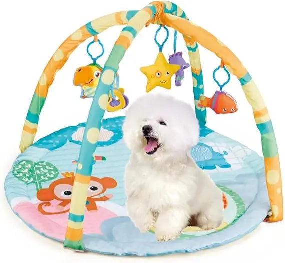 Puppy Play Gym Interactive Activity Mat For Dogs And Cats