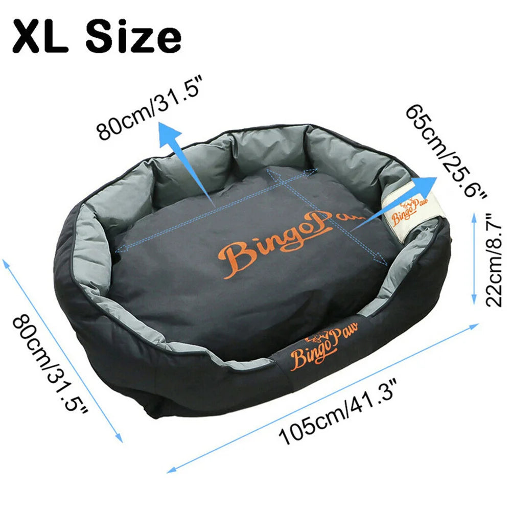 Waterproof XXL Orthopedic Dog Bed Washable Pet Cushion