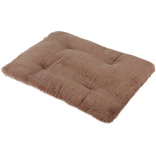 Heated Plush Dog Bed Mat for Cats and Dogs Comfortable Blanket