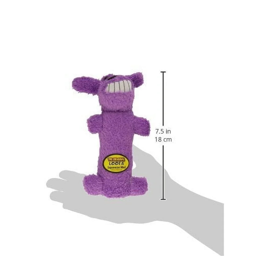 XMSJ Loofa Plush Dog Toy Squeaky Fetching Tugging Snuggling