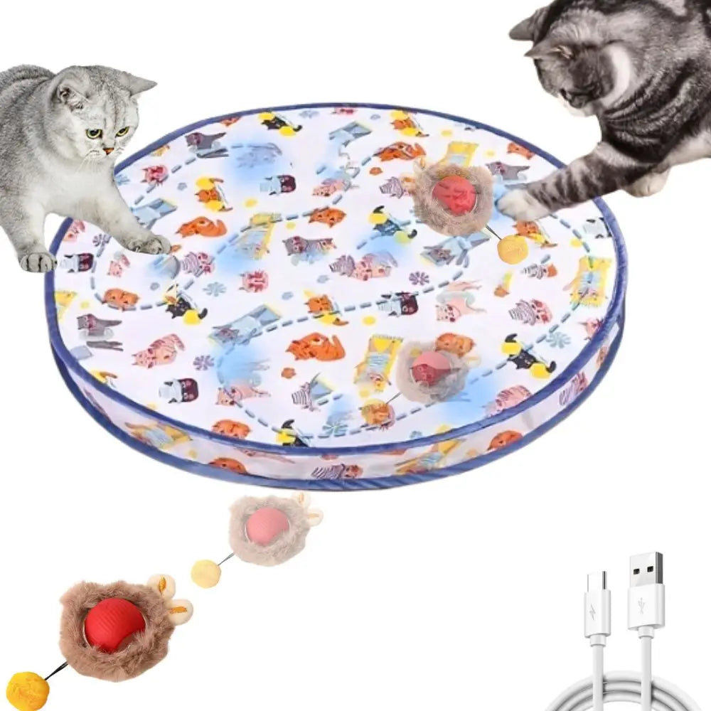 CN Zhejiang Interactive Cat Toy Motion-Sensing Rolling Ball Hide-and-Seek